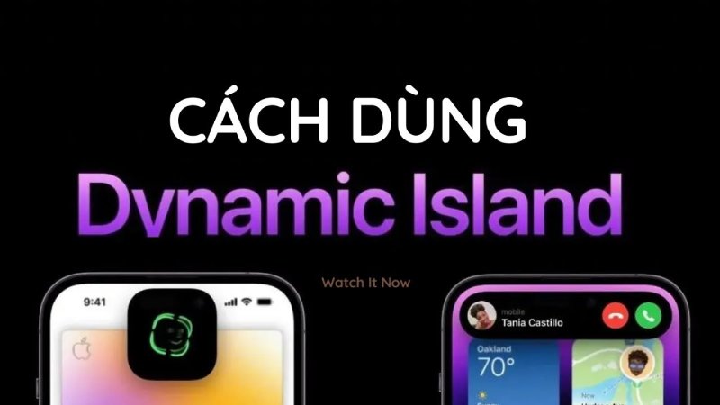 cách sử dụng Dynamic Island hiệu quả