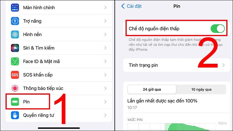 thủ thuật hạn chế chai pin trên Iphone