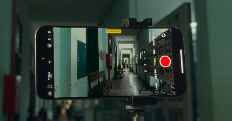quay Video 4k trên Iphone 15 Pro Max