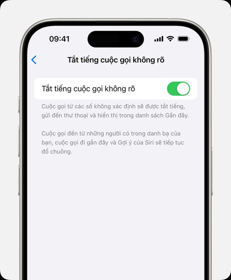 Cách chặn cuộc gọi spam trên iPhone