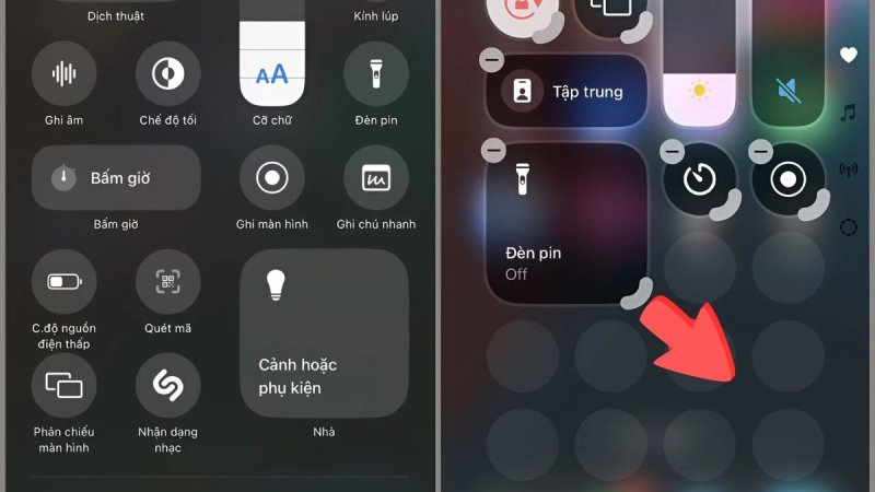 Cách tùy chỉnh Control Center trên iPhone