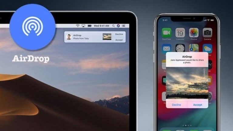 Hướng dẫn sử dụng tính năng AirDrop giữa iPhone và MacBook