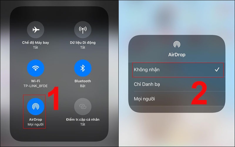 Hướng dẫn sử dụng tính năng AirDrop giữa iPhone và MacBook