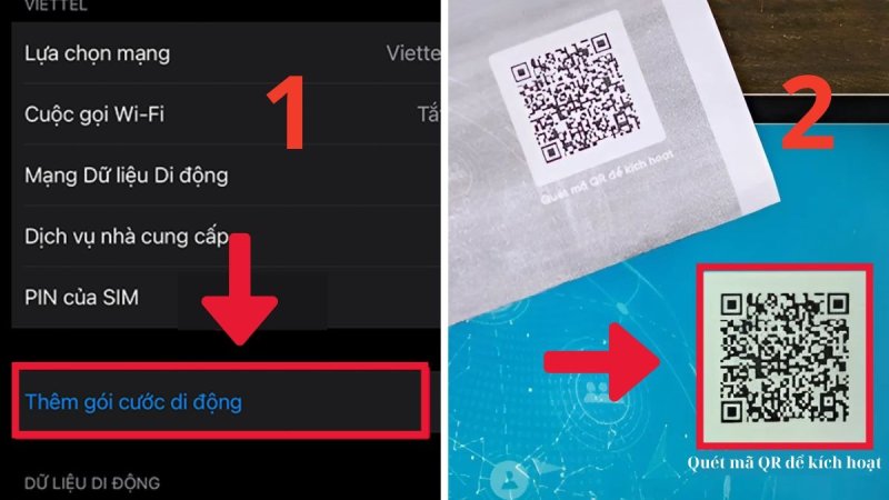 sử dụng eSIM trên iPhone như thế nào